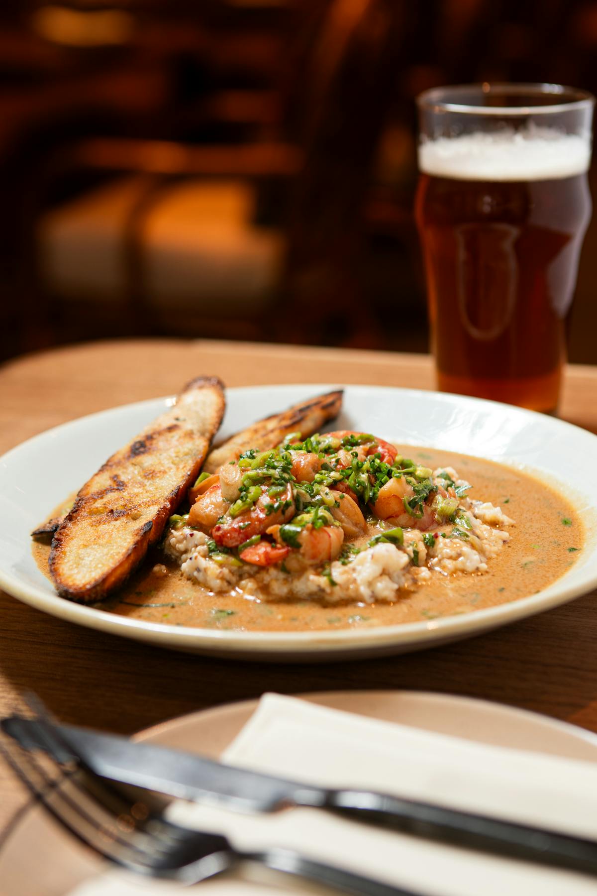 shrimp and grits soul food brunch