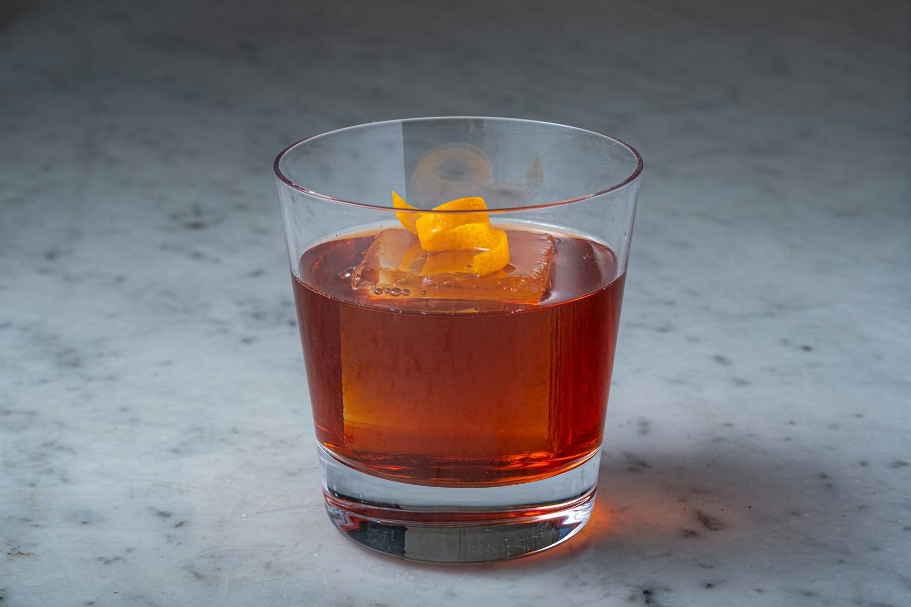 a glass of orange juice